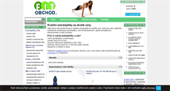 Desktop Screenshot of fit-obchod.cz